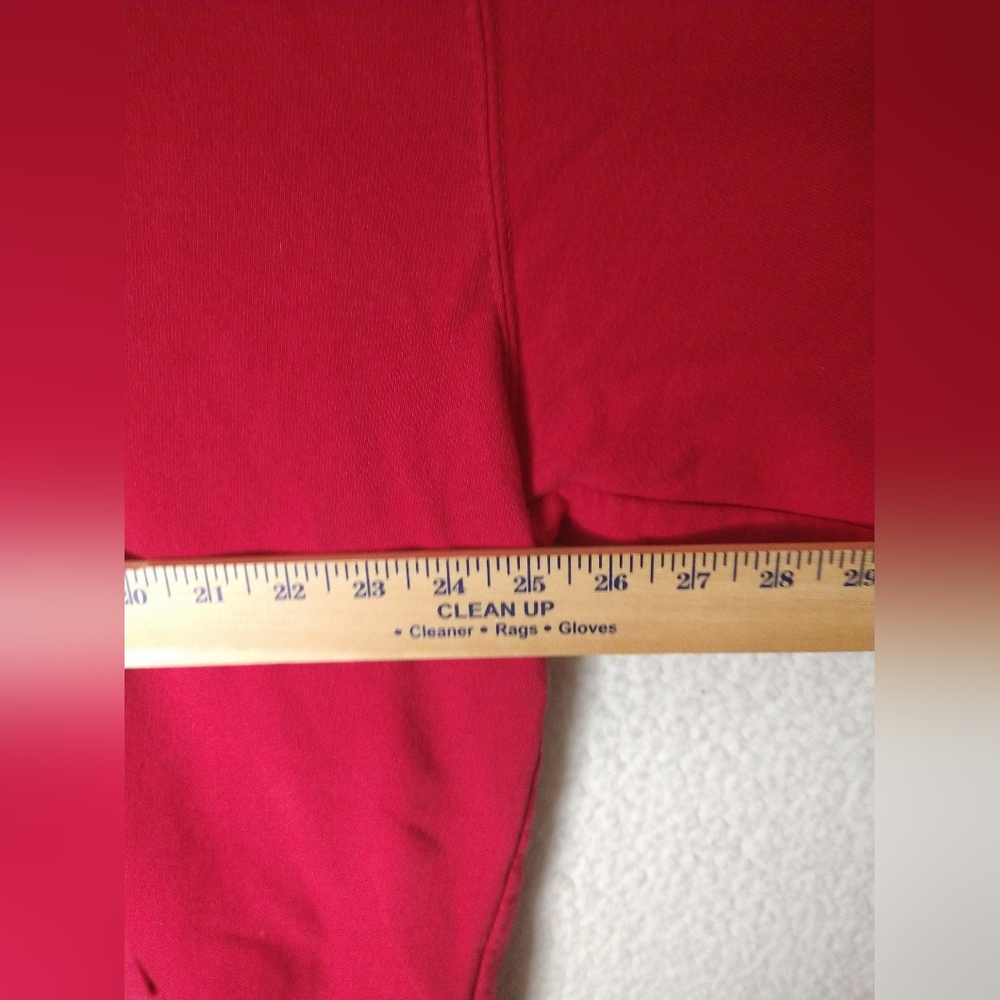 Texas Rangers 2010 World Series Sweat Shirt Red 2 XL Baseball Big Cotton - Picture 9 of 10